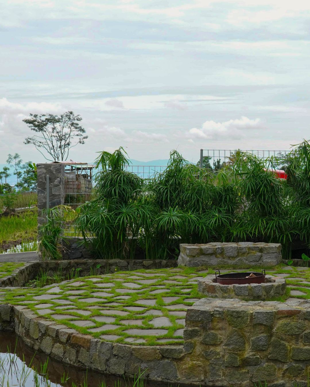 Anagata Home garden and common area